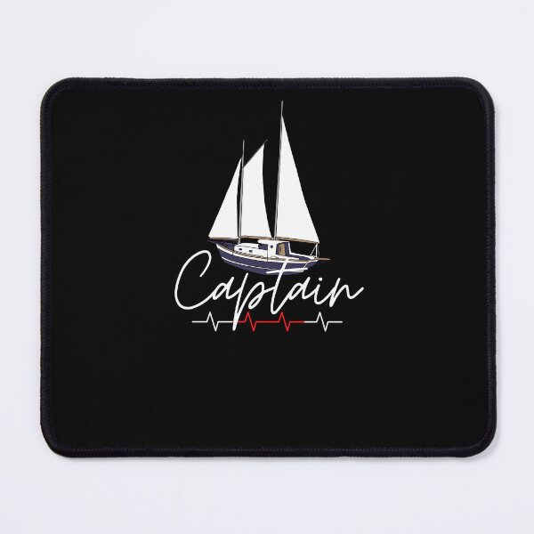 Item preview, vintage captain, funny sailing heartbeat , love to sail designed and sold by StairheadStore.