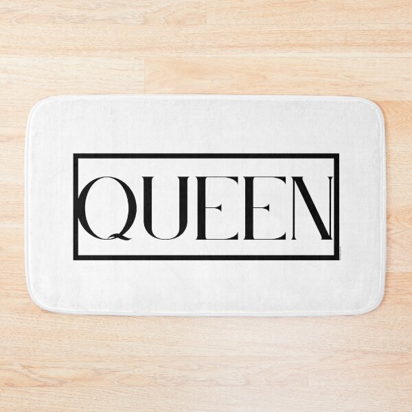 Item preview, QUEEN | Cute Simple Text Graphic with Black Text designed and sold by DesignbyDAE.