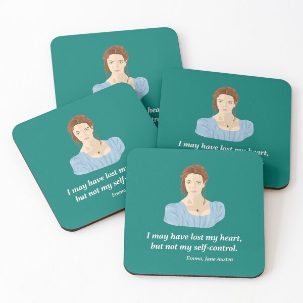 Item preview, 'Emma' Jane Austen Quotation  designed and sold by ThatsNovelGifts.
