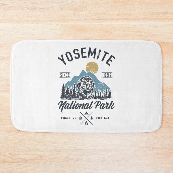 Item preview, Vintage Retro Yosemite National Park Hiking designed and sold by BennetJaco.