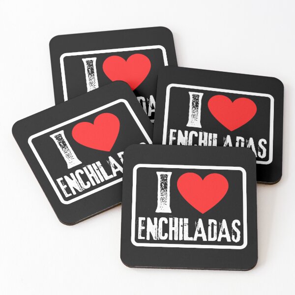 Item preview, I Love Enchiladas - I Heart Mexican Food Lover Gift designed and sold by foodiemarie.