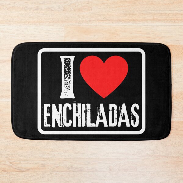 Item preview, I Love Enchiladas - I Heart Mexican Food Lover Gift designed and sold by foodiemarie.