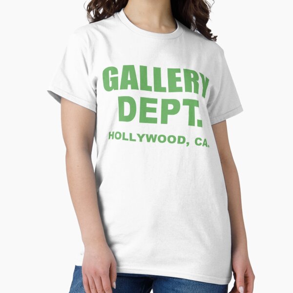 Item preview, Green gallery dept shirt fashion letter printing street hip-hop loose men and women round neck designed and sold by BUKOLE.
