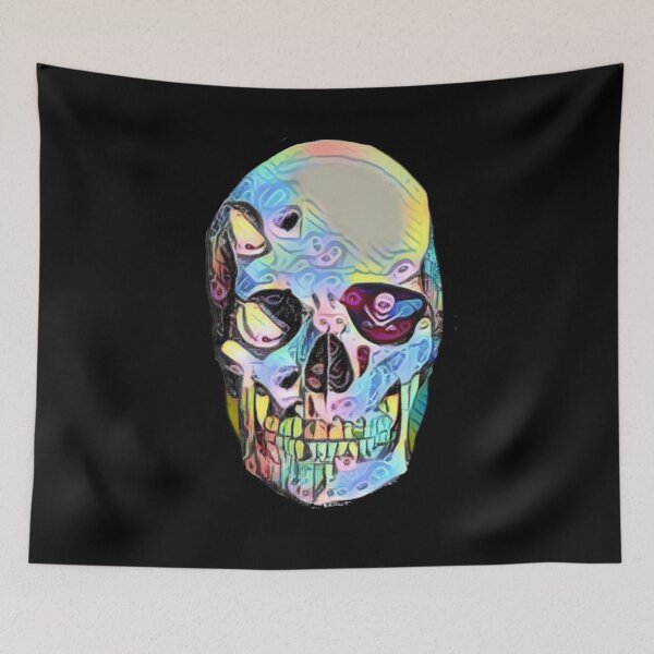 Item preview, Skull Dream tee shirt shirt designed and sold by spinningvisions.