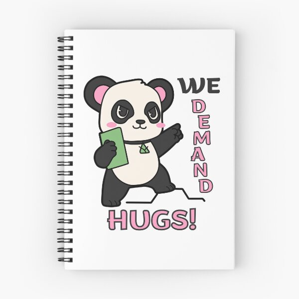 Item preview, We Demand Hugs Cute Panda designed and sold by trendingatees.