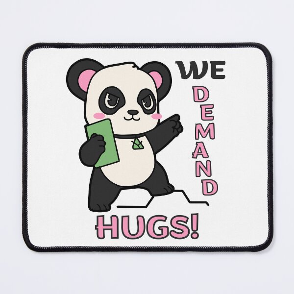 Item preview, We Demand Hugs Cute Panda designed and sold by trendingatees.