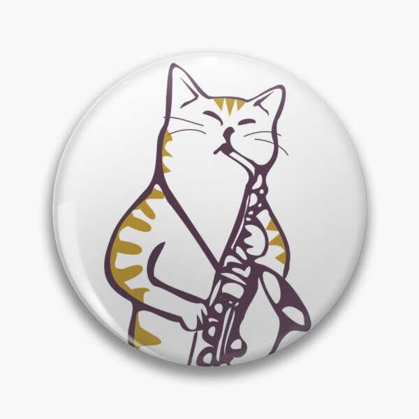 Item preview, Saxomaphone Cat designed and sold by ootzie.