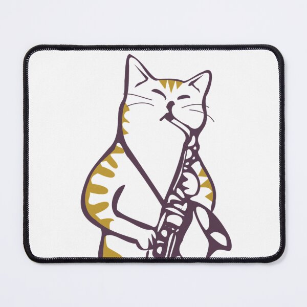 Item preview, Saxomaphone Cat designed and sold by ootzie.