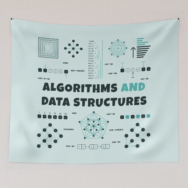 Item preview, Algorithms and Data Structures designed and sold by Mechashadow.