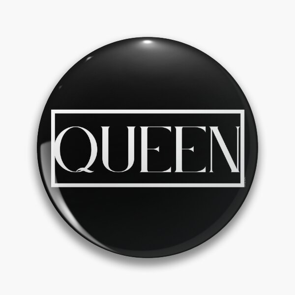 Item preview, QUEEN | Cute Simple Text Graphic with White Text designed and sold by DesignbyDAE.