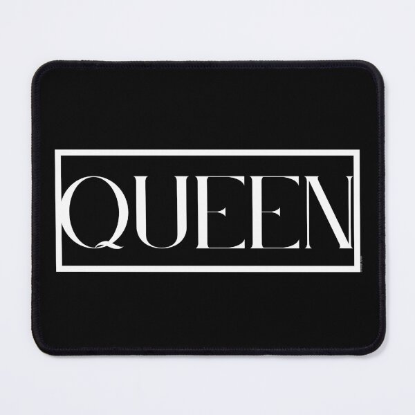 Item preview, QUEEN | Cute Simple Text Graphic with White Text designed and sold by DesignbyDAE.
