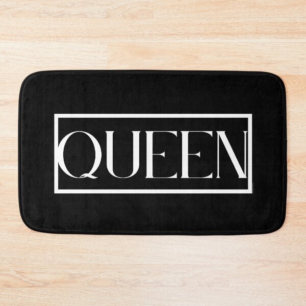 Item preview, QUEEN | Cute Simple Text Graphic with White Text designed and sold by DesignbyDAE.