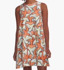 Birds A-Line Dress