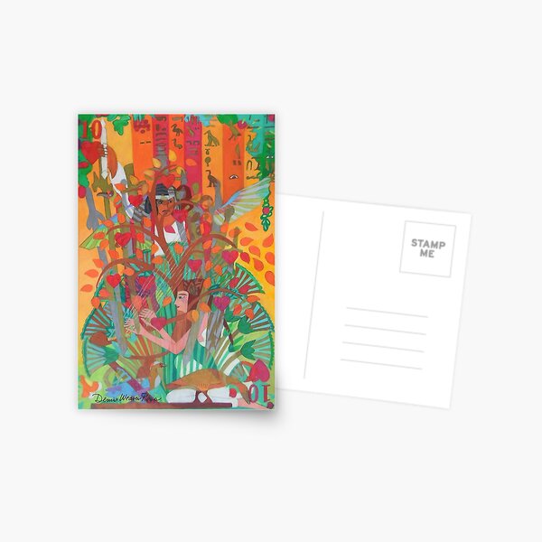 The Ten Strings of My Heart Postcard