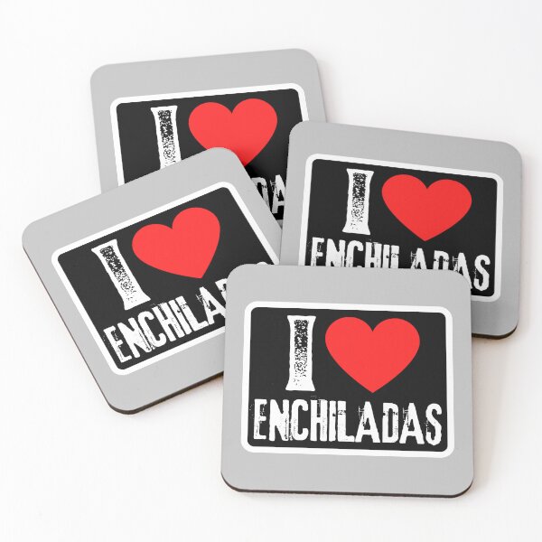 Item preview, I Love Enchiladas - I Heart Mexican Food Lover Gift designed and sold by foodiemarie.