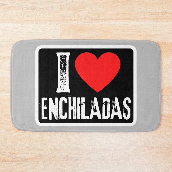 Item preview, I Love Enchiladas - I Heart Mexican Food Lover Gift designed and sold by foodiemarie.