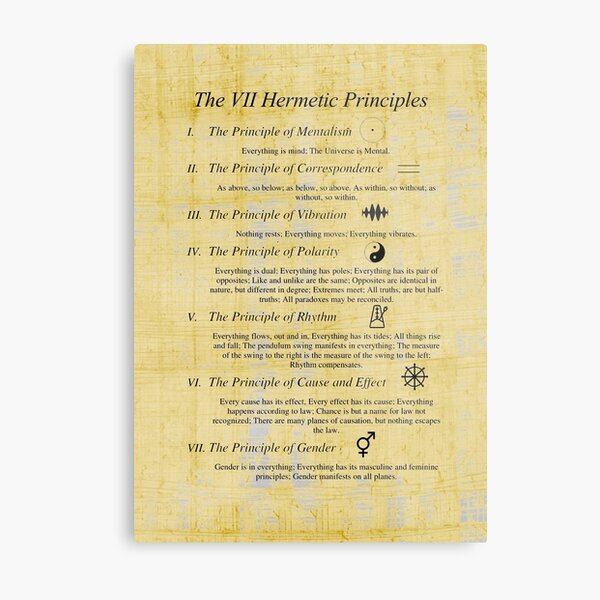 The Seven Hermetic Laws