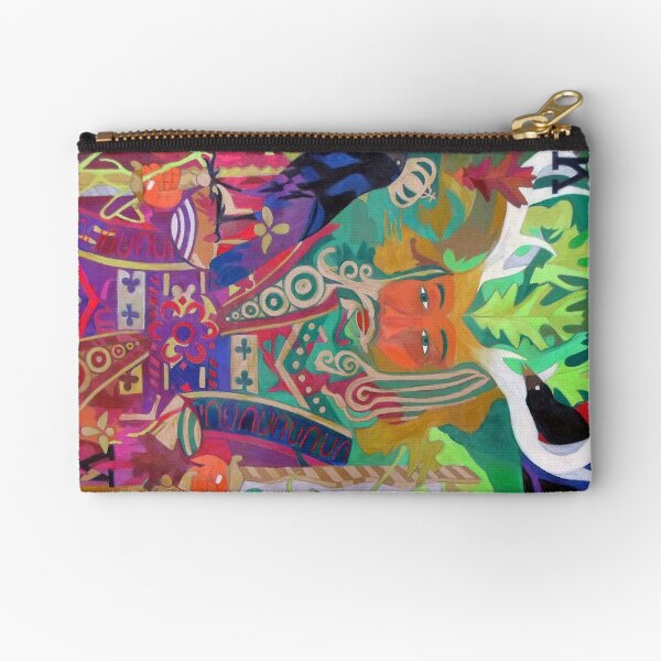 The King of Oaks Zipper Pouch