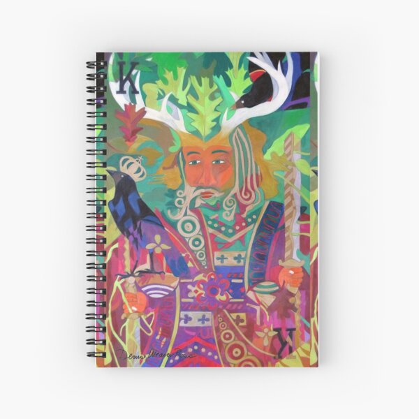 The King of Oaks Spiral Notebook