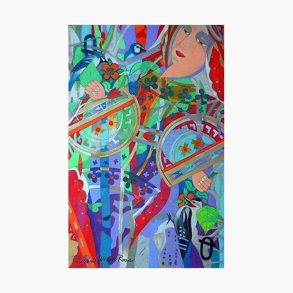 Queen of the Birch Trees Photographic Print