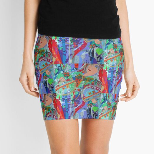 Queen of the Birch Trees Mini Skirt