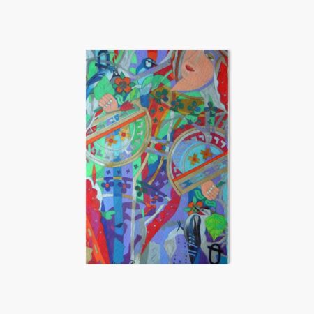 Queen of the Birch Trees Art Board Print