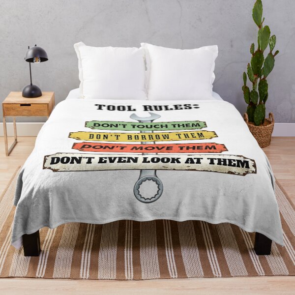 Item preview, Tool Rules Don't Touch Garage Man Cave designed and sold by FidelmaShop.