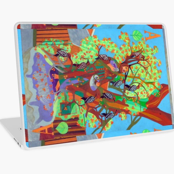 Apogee of an Apricot Tree Laptop Skin