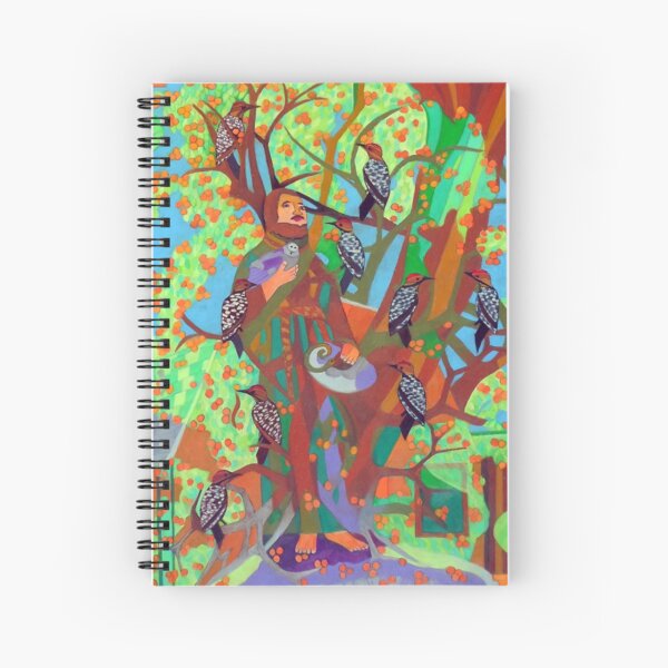 Apogee of an Apricot Tree Spiral Notebook