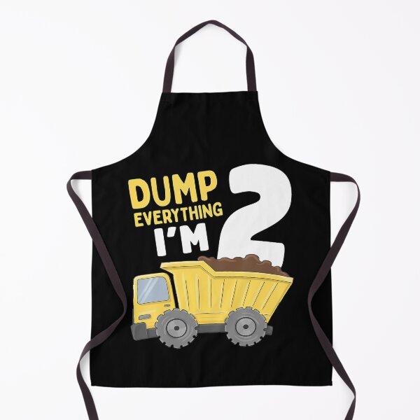 Item preview, Dump Everything I'm 2 Construction Truck 2nd Birthday Boy 2 Two Year Old designed and sold by MalloWilli.