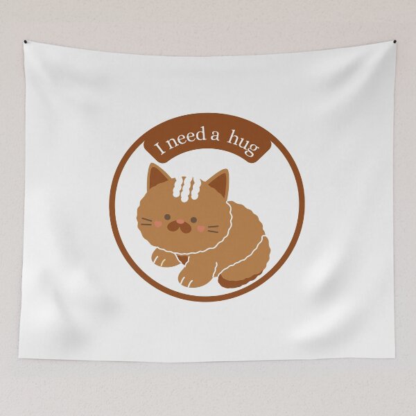 Item preview, I need a hug, Hug me, cuddle me in.  designed and sold by ColorCreation4u.
