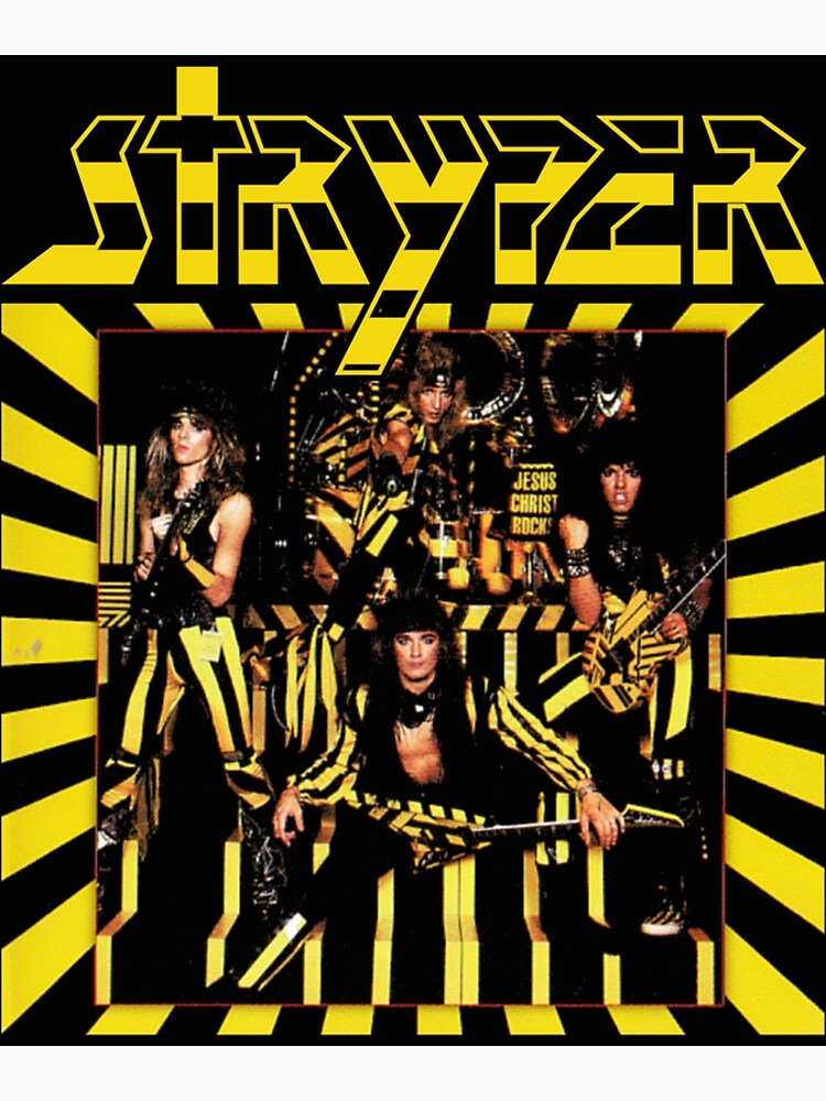 "STRYPER band " Poster for Sale by FunnyTShirts4U | Redbubble