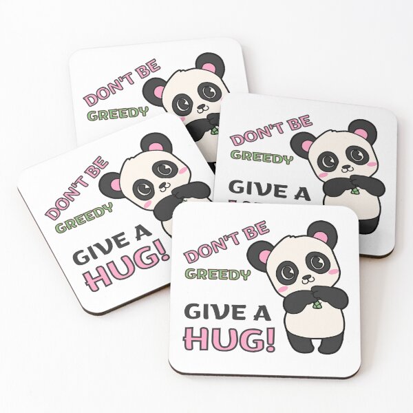Item preview, Don't be Greedy Give a Hug Cute Panda designed and sold by trendingatees.