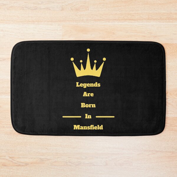 Item preview, Legends are born in Mansfield designed and sold by BritishFashion.
