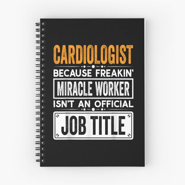 Item preview, cardiologist Because Freaking Miracle Worker Isn’t an Official Job Title, cardiologist Christmas Fathers Day shirt designed and sold by xlnv.