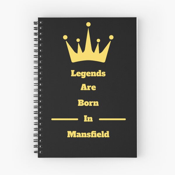 Item preview, Legends are born in Mansfield designed and sold by BritishFashion.