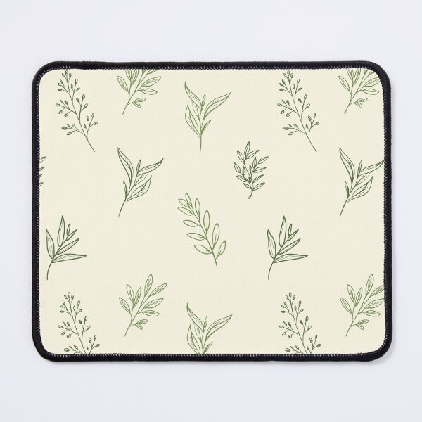 Item preview, Green leaf pattern designed and sold by NazarliNigar.