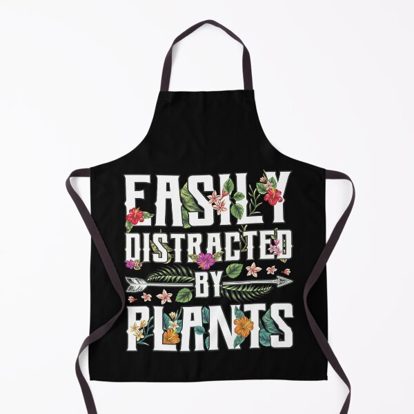 Item preview, Easily Distracted By Plants Funny Botanist Gardening designed and sold by adxota.