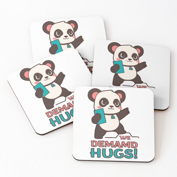 Item preview, We Demand Hugs Cute Panda designed and sold by trendingatees.
