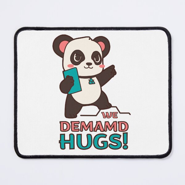 Item preview, We Demand Hugs Cute Panda designed and sold by trendingatees.