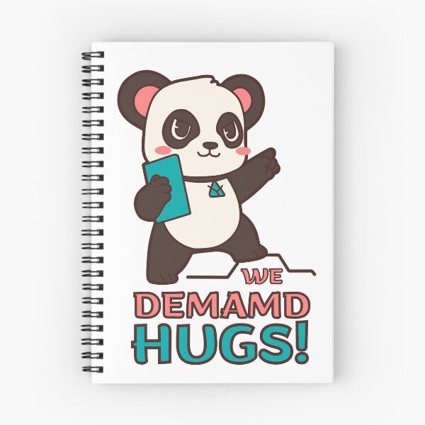 Item preview, We Demand Hugs Cute Panda designed and sold by trendingatees.