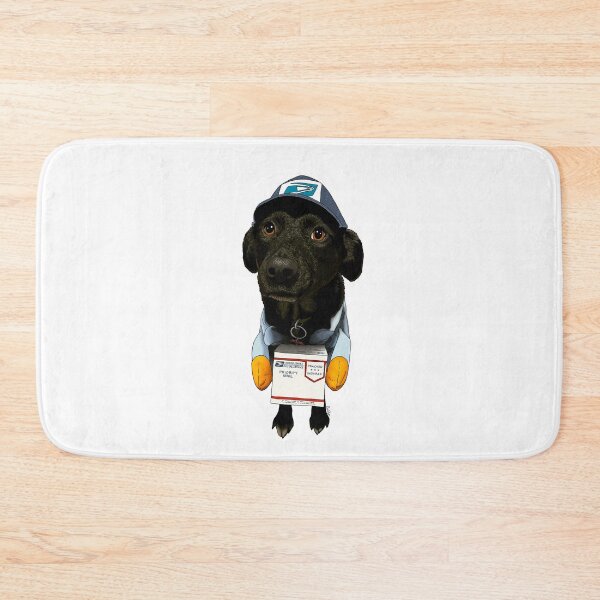 Artikelvorschau, Sonderlieferung Australian Shepherd Black Lab Mix – Black Lab Mail Man entworfen und verkauft von EcoElsa.
