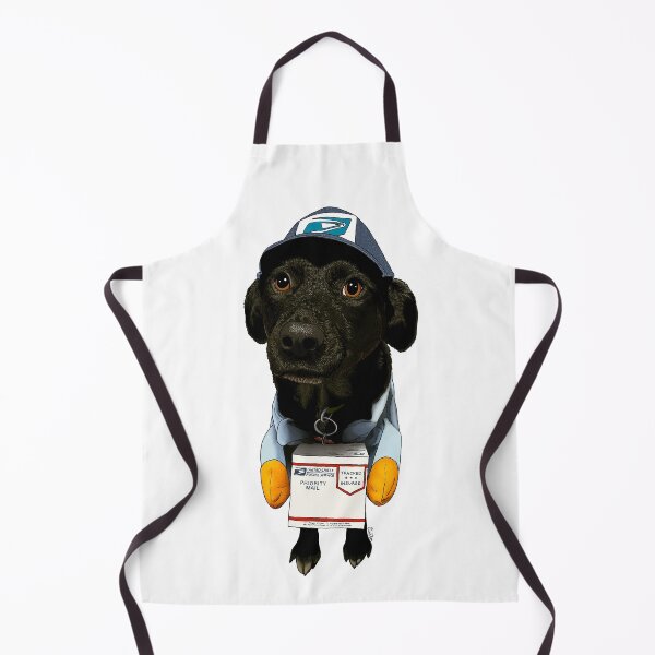 Item preview, Special Delivery Australian Shepherd Black Lab Mix - Black Lab Mail Man designed and sold by EcoElsa.