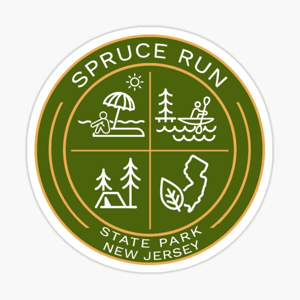 Item preview, Spruce Run State Park Heraldic Logo designed and sold by VanyaKar.