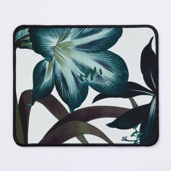 Item preview, Teal Petunias : Vintage Amaryllis Flower Print designed and sold by PureVintageLove.