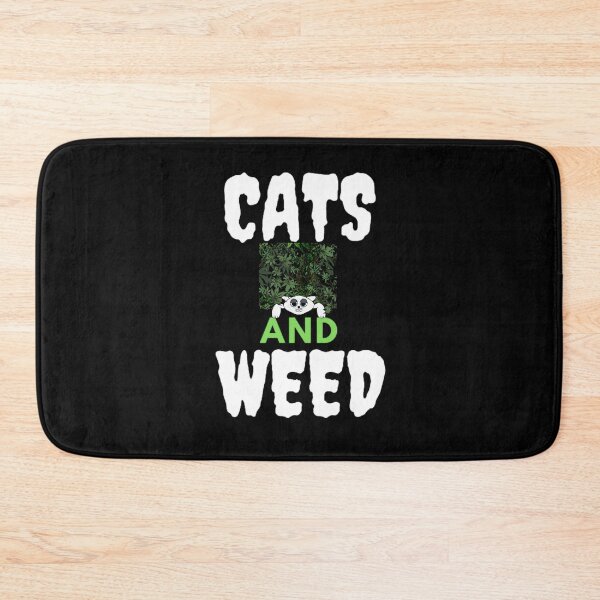 Item preview, Cats And Weed Funny Marijuana, Cannabis, Leaf, 420, Funny Weed designed and sold by BestDesignbySof.