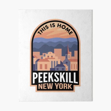 Artikel-Vorschau von Downtown Peekskill New York This is Home, designt und verkauft von HalpinDesign.