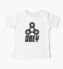 Fidget Spinner Baby Tee