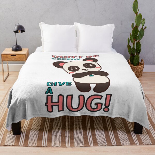 Item preview, Don't be Greedy Give a Hug Cute Panda designed and sold by trendingatees.