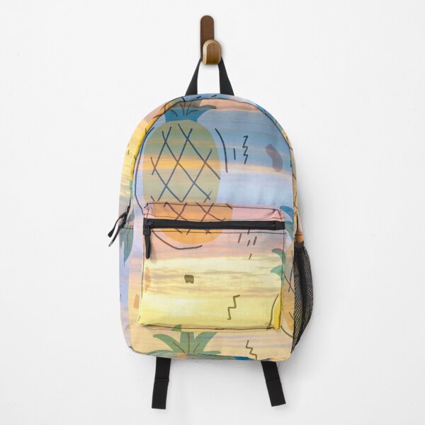 Item preview, summer beach sunset pineapple pattern designed and sold by Beeroclock.